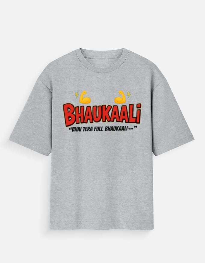 Unisex Oversized Standard T-Shirt : Bhaukaali - Image 4