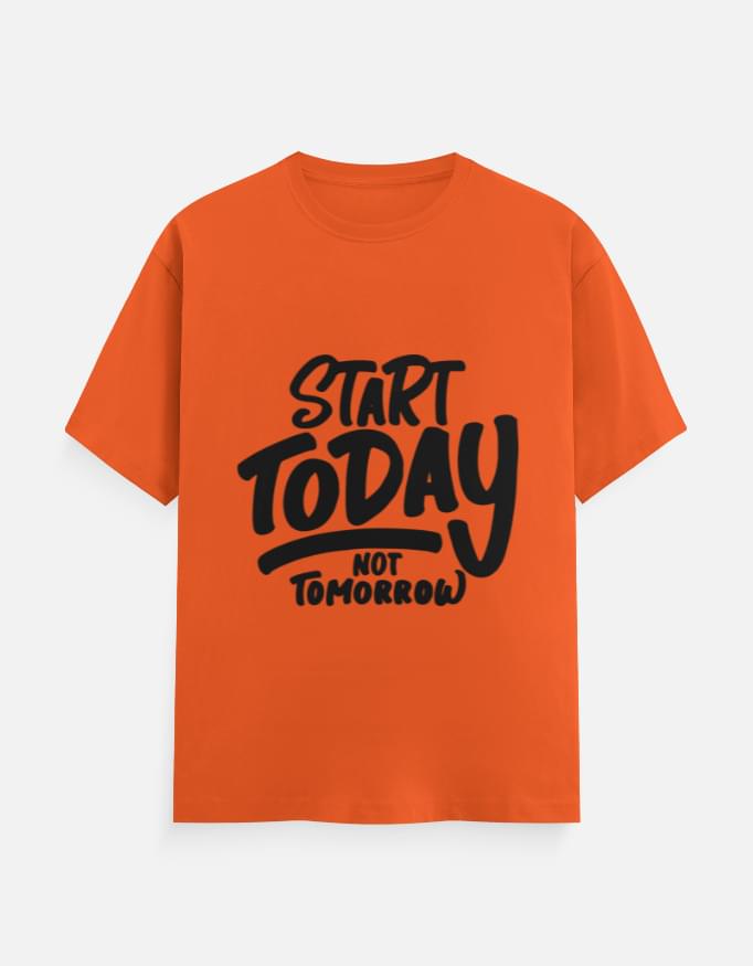 Unisex Classic Crew Start Today Not Tomorrow